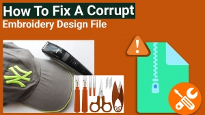 How To Fix A Corrupt Embroidery Design File